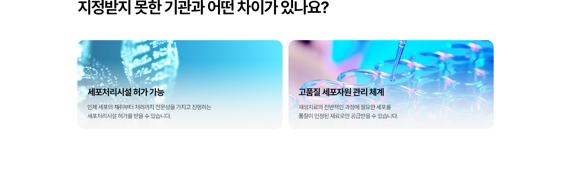 첨생허가병원, 첨단재생의료병원